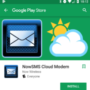 NowSMS Modem Android App – Installation Options NowSMS Modem Android App – Installation Options